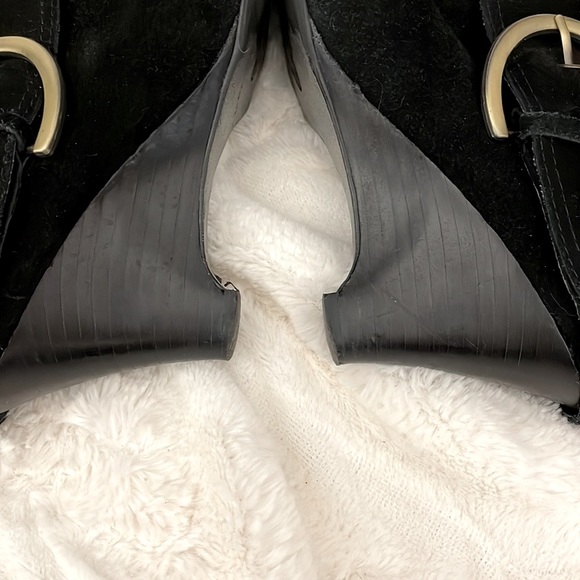 NAUGHTY MONKEY BLACK D-RING BOOTS - Picture 4 of 7